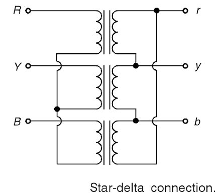 Star delta connection