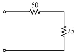In the circuit shown, find the equivalent resistance between A and B.