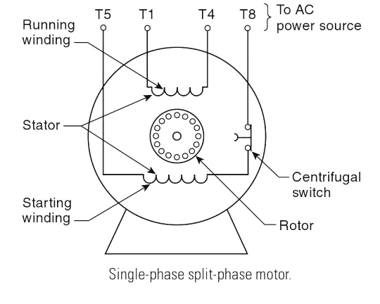 Split phase motor1
