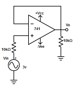 Find the bias current from the given circuit