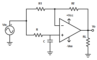 What happens if the position of R and C are interchanged in the below circuit diagram?