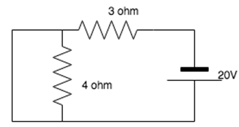 Find the current in the 4-ohm resistor.