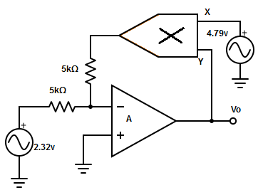 Find the input current for the circuit given below.