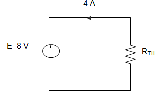 In the following circuit, when R = 0 Ω, the current IR equals to 10 A. The value of R, for which maximum power is absorbed by it is